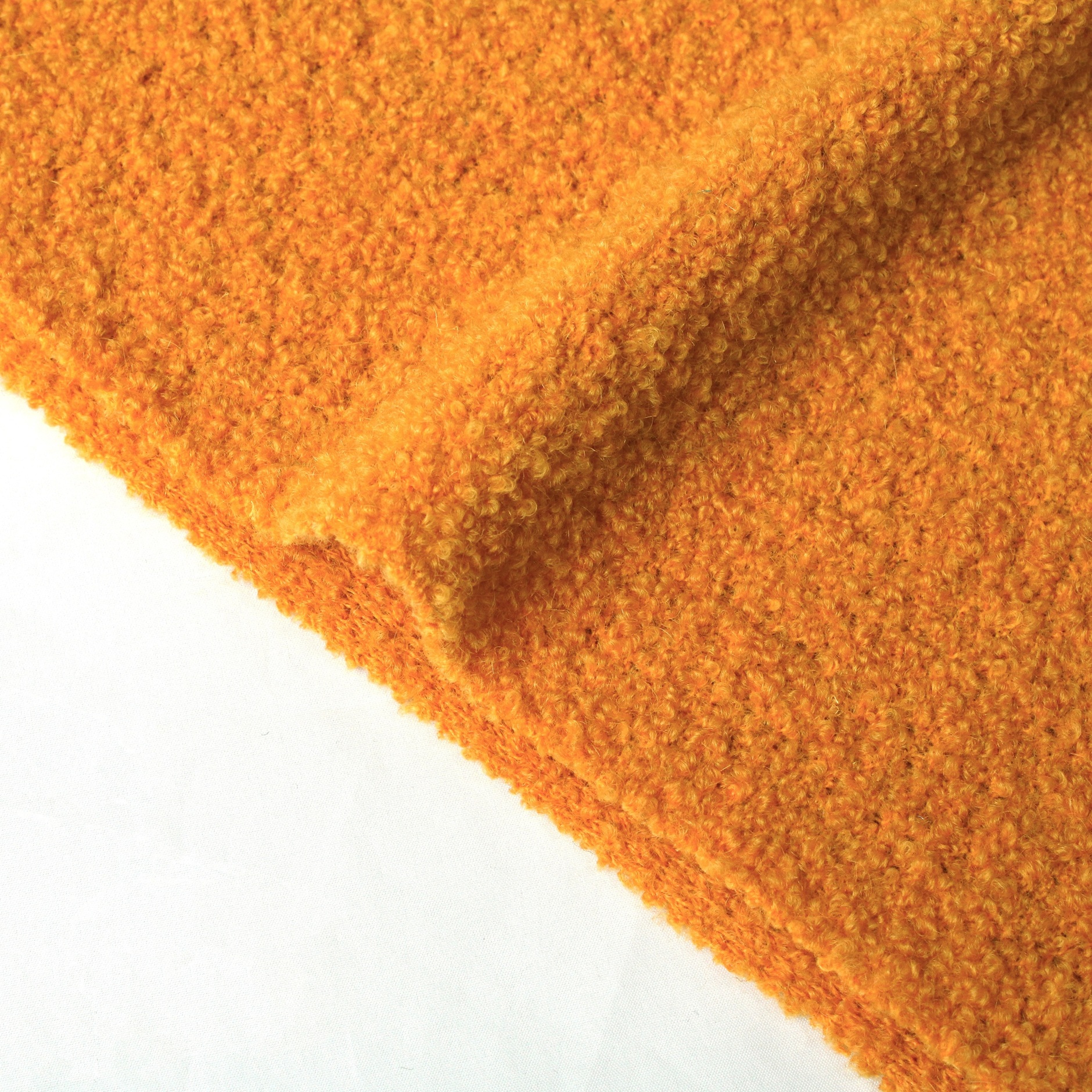 wool boucle ຜ້າ knit wool boucle knit fabric