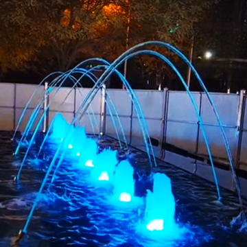 Commercial Laminar Water Feature for Malls