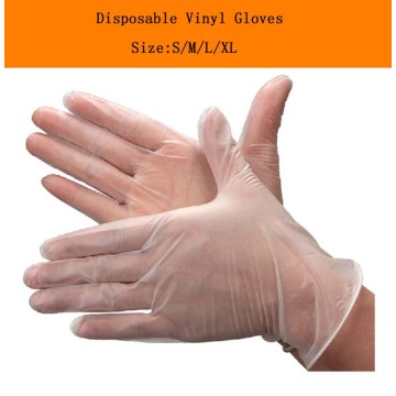 чистка волшебных виниловых перчаток EN455 EN374 сертифицирована
