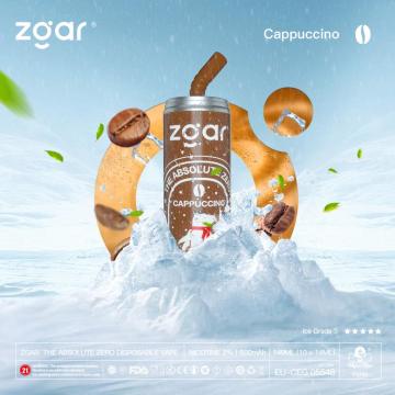 Cigarrillos electrónicos Dispositivo de barra de vape desechable Zgar