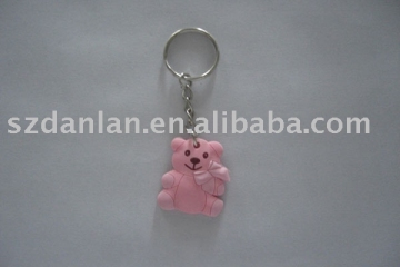 PVC advertising Key chain