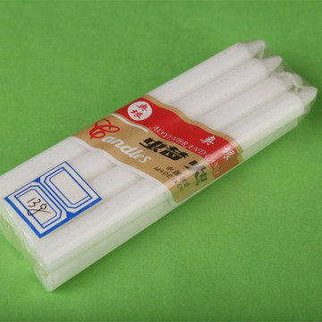 25g 8pcs*65pack household White Wax Candle to Angola