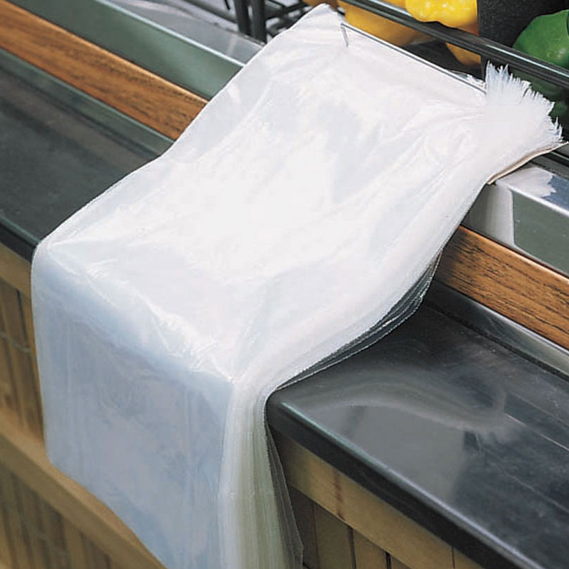 Clear LDPE Transparent Plastic Flat Plain Fresh Deli Bag for Bread Bakery Packaging