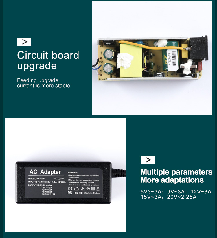 45W-USB Charger