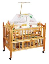new arrival baby swing bed with wheels