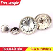 Rivet shoes buttons decorative metal accessories