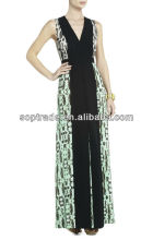 V-neck full-length ladies elegant sexy design maternity prom dresses