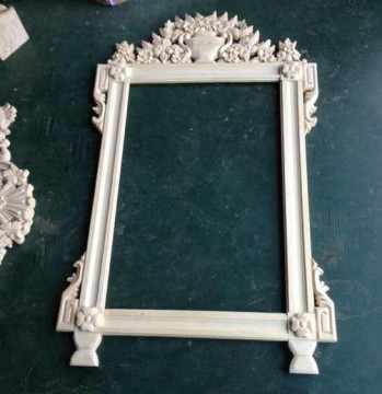 Unfinished Antique French Picture Frame