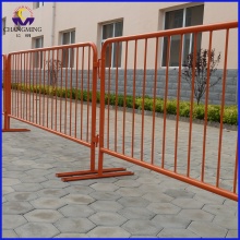 Powder coated yellow color stopper steel barricade