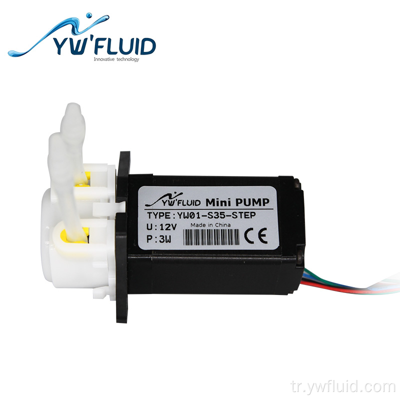 12V/24V Düşük Gürültülü Peristaltik Pompa