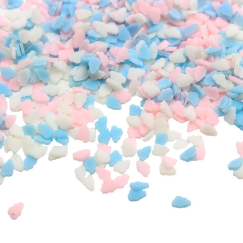 Kawaii Soft Polymer Clay Mini Cloud Shape Clay Slice 5mm 500g / Lot Hot Selling For Craft DIY Phone Case Slime Nail Sticker