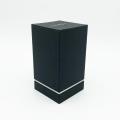 Black Texture Paper Box For Perfume Bottle