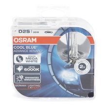 OSRAM 66240CBA D2S 12V 35W 6000K HID Xenon Bulb with Trust Code
