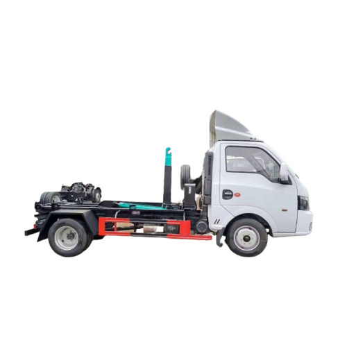 Mini Waste Collector Hook Arm Lift Garbage Truck