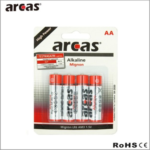 AA UM3 LR6 Alkaline High Capacity Battery