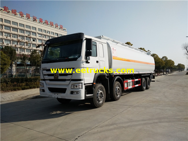 HOWO 30cbm Petrol Refill Tank Trucks