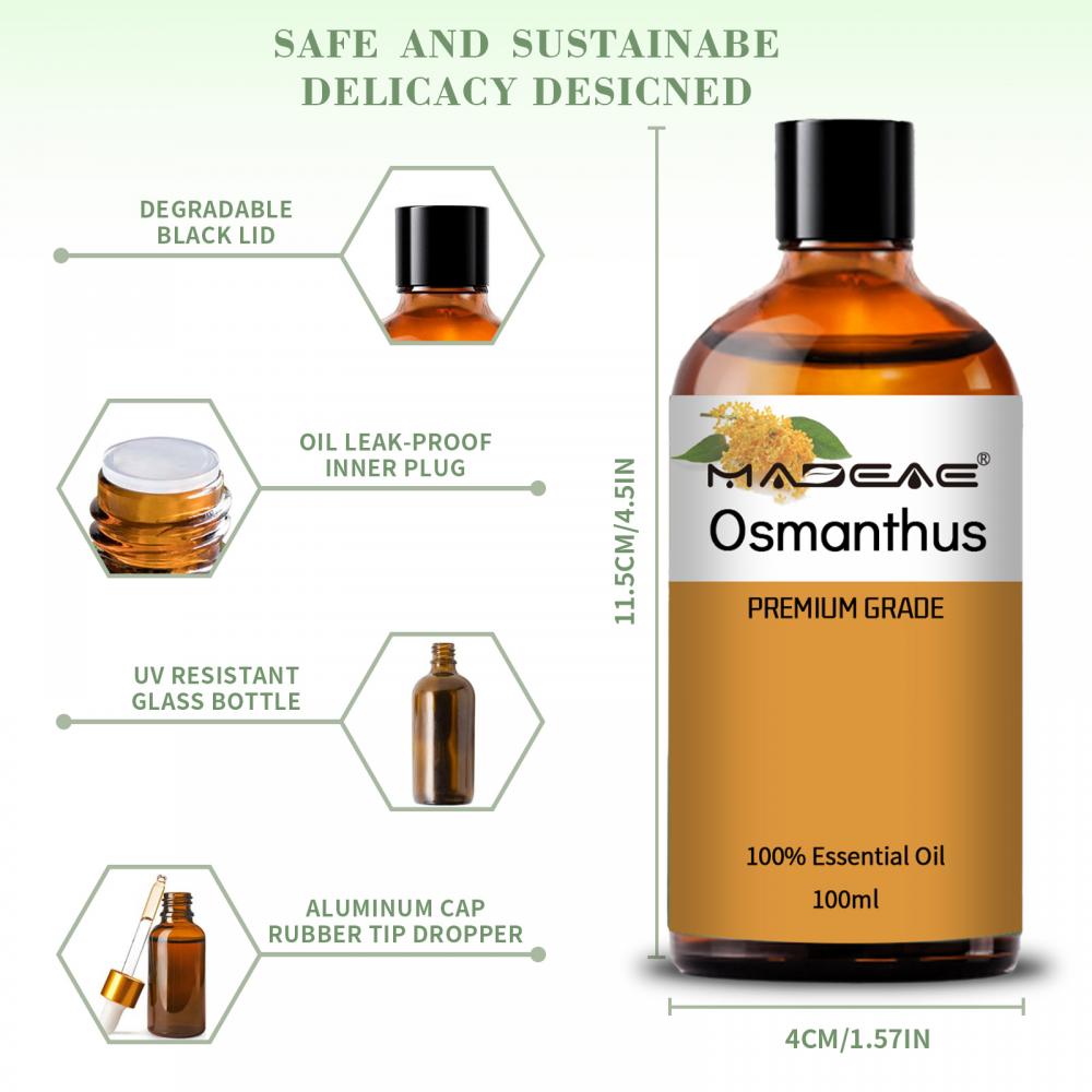 Venda inteira fragrância de flor Osmanthus Óleo para grau cosmético