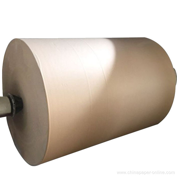 Brown Thin Protection Paper Rolls for Heat Transfer