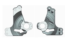 Bracket forklift/forklift stents support 00A