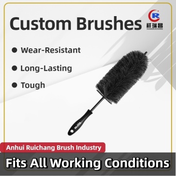 Wheel Hub Cleaning Roller Brush