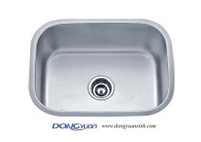 23_1/2" Undermount Single Basin 18 Gauge Stainless Steel Utility Sinks
