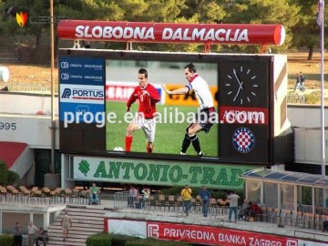 p16 outdoor full color led advertising board stadium
