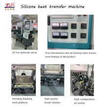 Silicone heat transfer production line