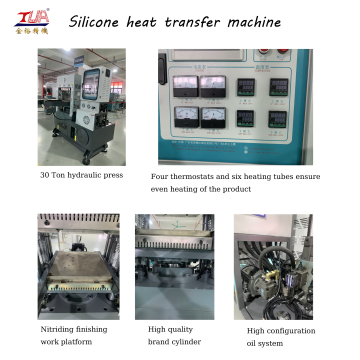 Silicone heat transfer production line