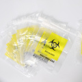 Bolso de espécimen biológico biológico de plástico biohazard