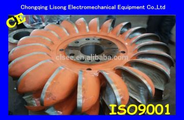 carbon steel pelton water turbine runner