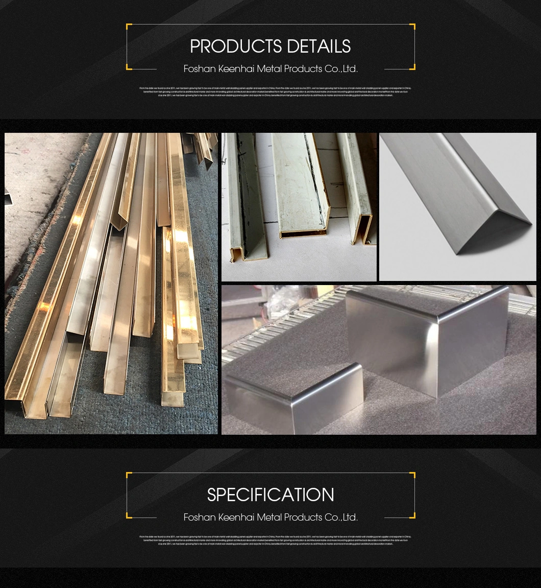 Flooring Accessories Decorative Material Aluminum Skirting Baseboard