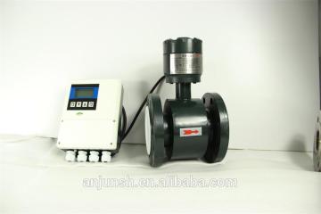 Remote reading measuring flowmeter magnetic type