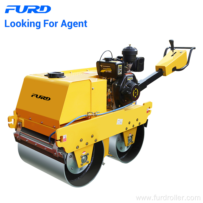 Hydrostatic Double Drum Vibrating Road Roller From FURD
