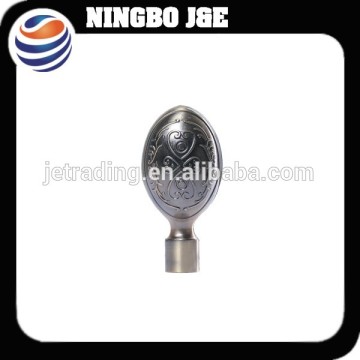 Electrophoresis iron curtain finial of curtain rod accessories