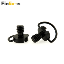 1/4" D Ring Camera Screws for Tripod Quick Release Plate