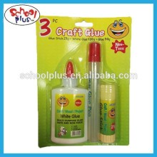 3 pcs multi purpose glue set non-toxic craft glue