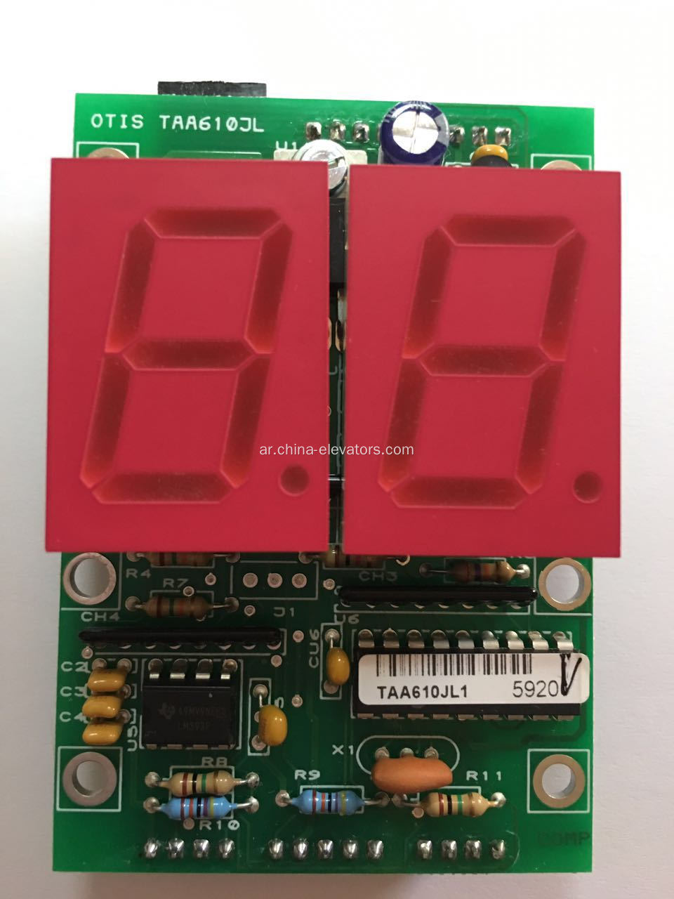 مؤشر TAA610JL1 PCB لمصاعد OTIS