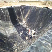 Earthwork Geotechnical Impermeable HDPE Geomembrane 1.5mm