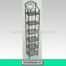 Home Style Metal Scroll Bakers Rack
