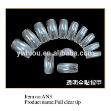 High Quality Nail Art Design Active Full Clear Tip