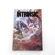 Promotional coloring hardback comic book printing