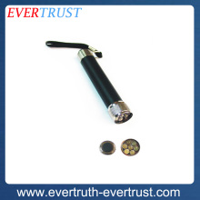 hot sale custom mini 7 led flashlight keychain