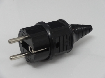 Industrial 16A 250V Schuko waterproof hole adapters plugs