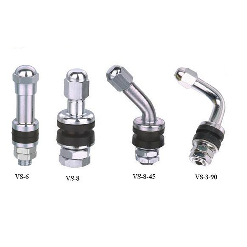 Metal Clamp-in Tubeless Valve