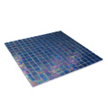 Manufact Decorative Blue Glass Mosaic for Swimming Pool