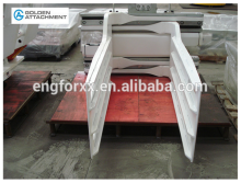 forklfit attachment rotate equipment bale clamp