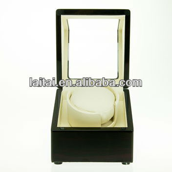 luxury watch cases hot sale 2013 with one Mabuchi motor single watch winder for stock watch boxes & cases