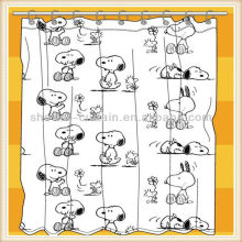snoopy shower curtain