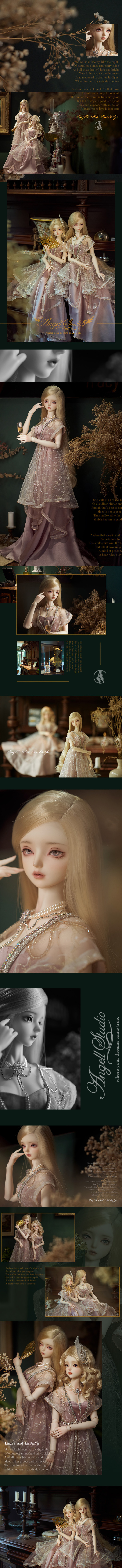 BJD Western Style Ling Ze Girl