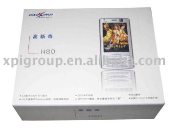 electronics mobile phone headphone packaging box/promotional gifts packing box